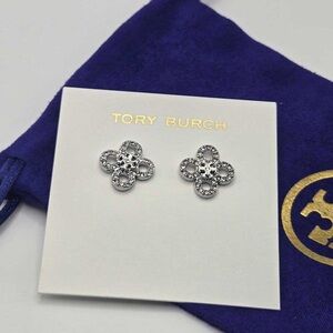 Tory Burch Silver Earrings